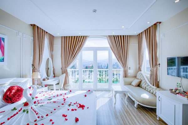 phong nghi xinh dep lang man 600x400 - Top 10 khách sạn 3 sao giá tốt ở Đà Lạt