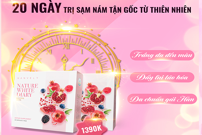 Review viên uống trắng da Hàn Quốc Nature White Diary từ A-Z Hieu qua cua vien uong Nature White Diary - Review viên uống trắng da Hàn Quốc Nature White Diary từ A-Z